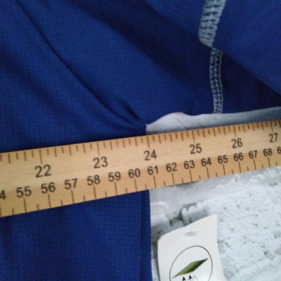 Boombah Softball Baseball Jersey Shirt Mens Medium Blue Moisture Wicking - Picture 7 of 9